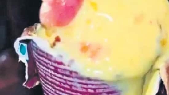 Finger in Ice-cream