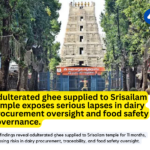 Adulterated Ghee At Srisailam Temple Raises Alarms Over Dairy Procurement And Regulatory Oversight