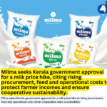 Milma Seeks Kerala Government Nod for ₹4 Milk Price Hike Amid Rising Input Costs