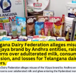Telangana Alleges Misuse of Vijaya Dairy Brand by Andhra Entities, Flags Adulteration Concerns