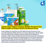 Capital Over Choice: Country Delight Secures Fresh Alteria Debt to Finance Quick-Commerce Pivot