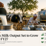 India’s Milk Output Set to Grow 6% in FY27 — But the Herd Tells a More Complex Story