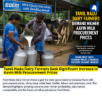 Aavin Suppliers Demand ₹13/Litre Increase for Buffalo Milk Amid Rising Costs